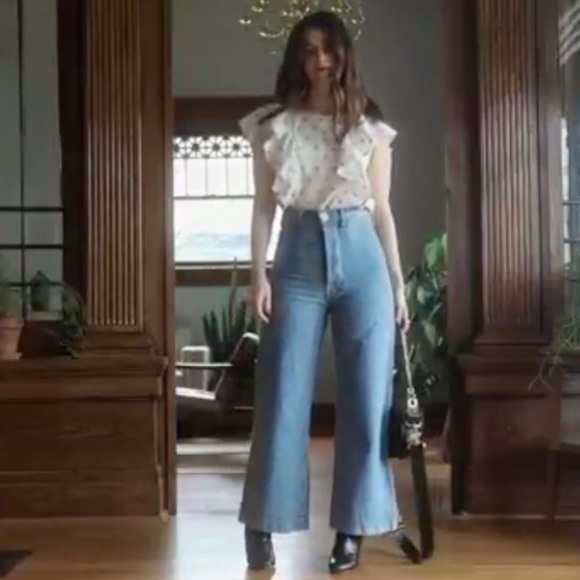 Sezane Forta Blouse In Ecru - Picture 7 of 7